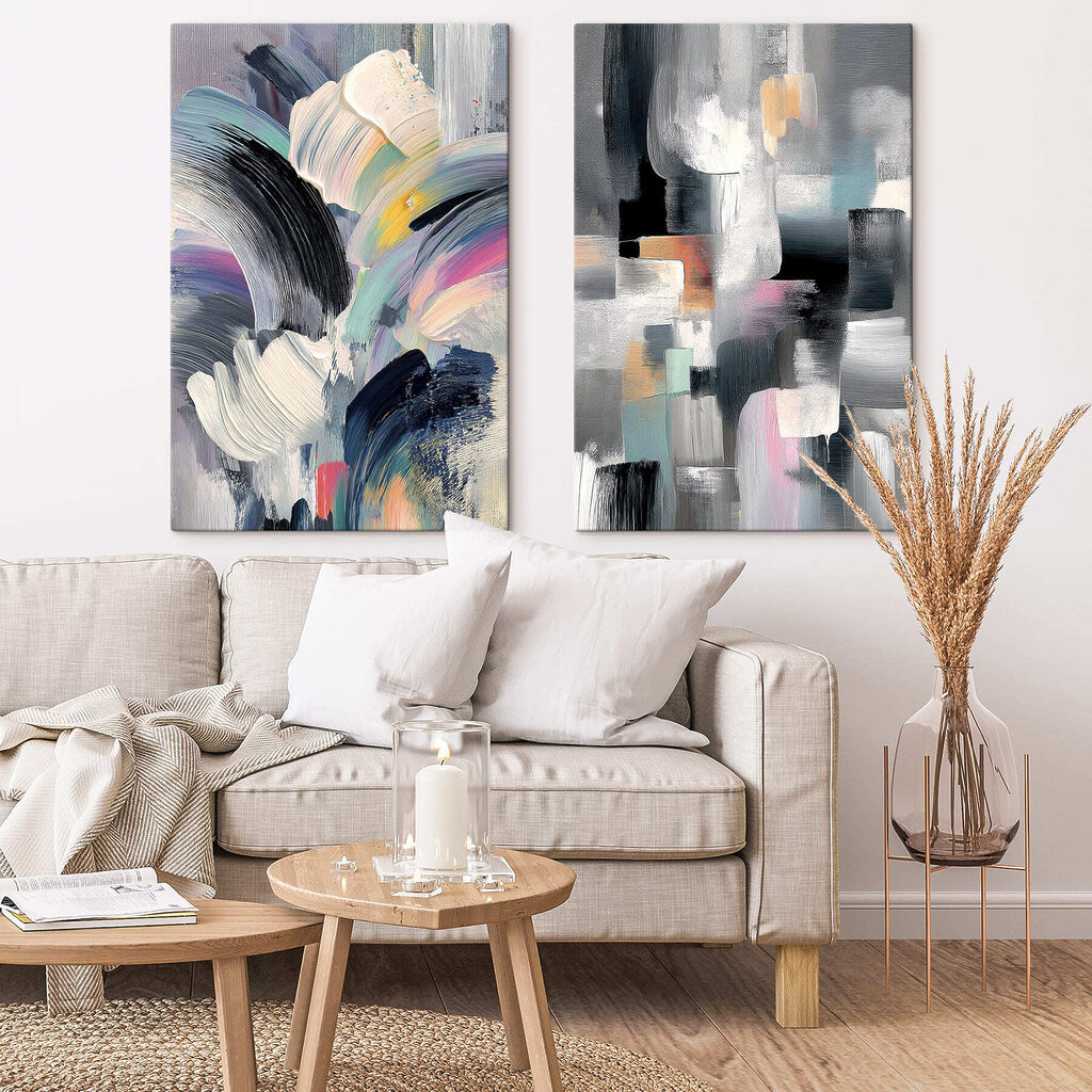 Colorful swirls of creative expression Colorful swirls of creative expression