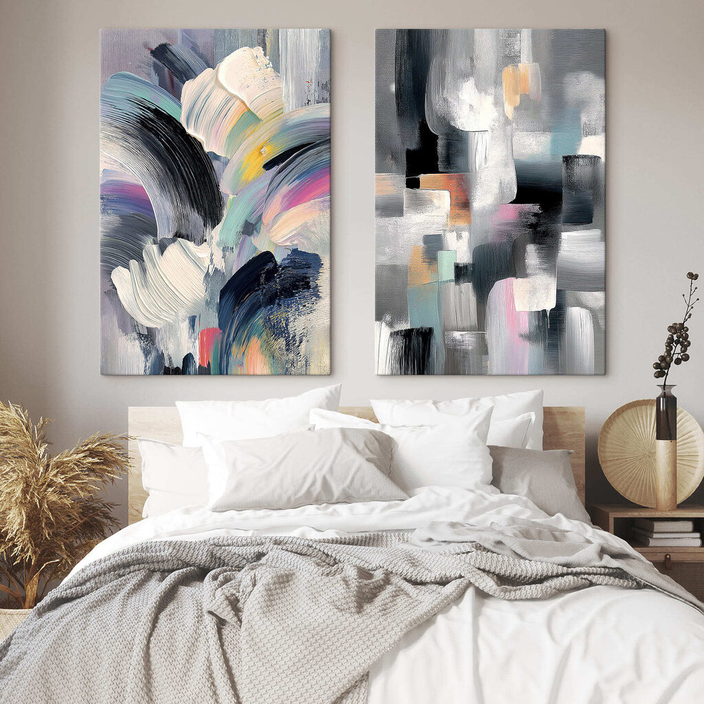 Colorful swirls of creative expression Colorful swirls of creative expression