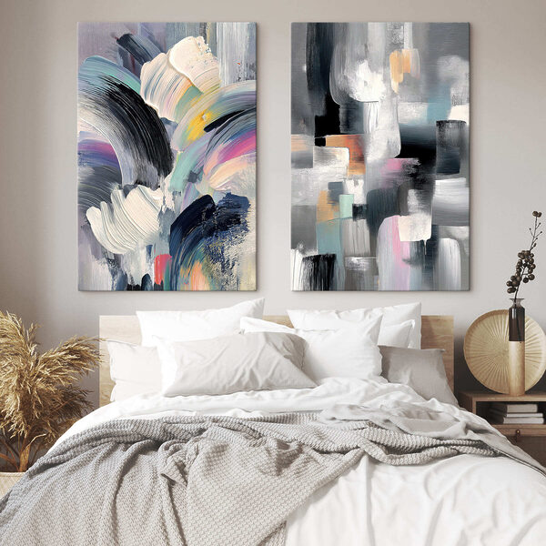 Colorful swirls of creative expression Colorful swirls of creative expression