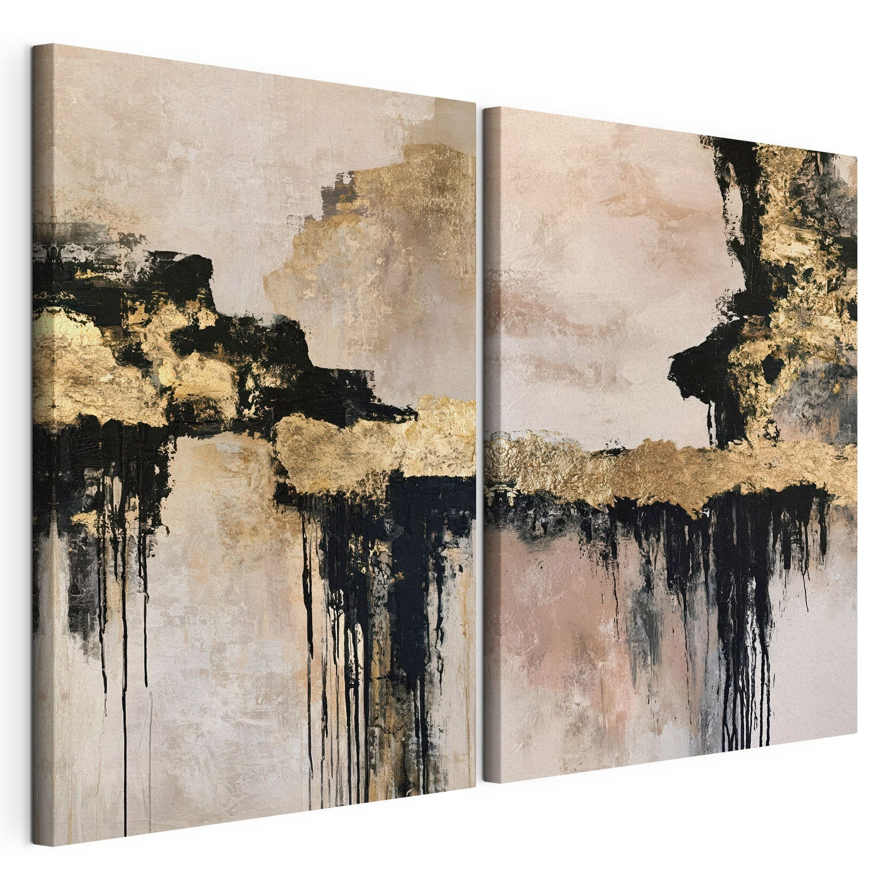 - Abstract elegance in muted tones - Abstract elegance in muted tones