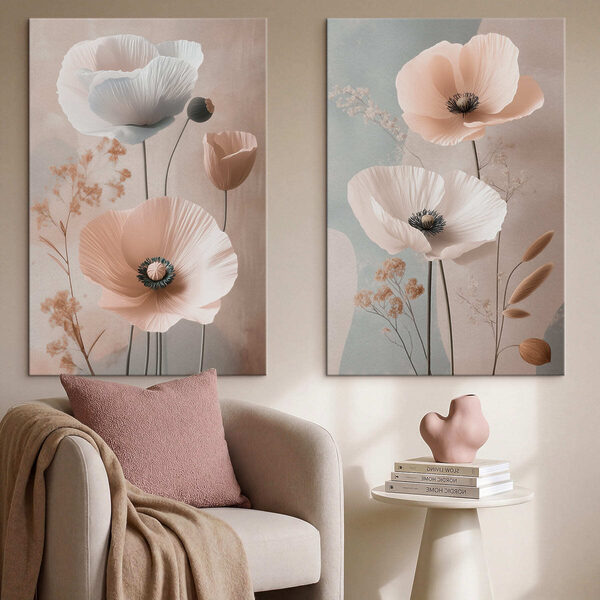 Collage of flowers Collage of flowers