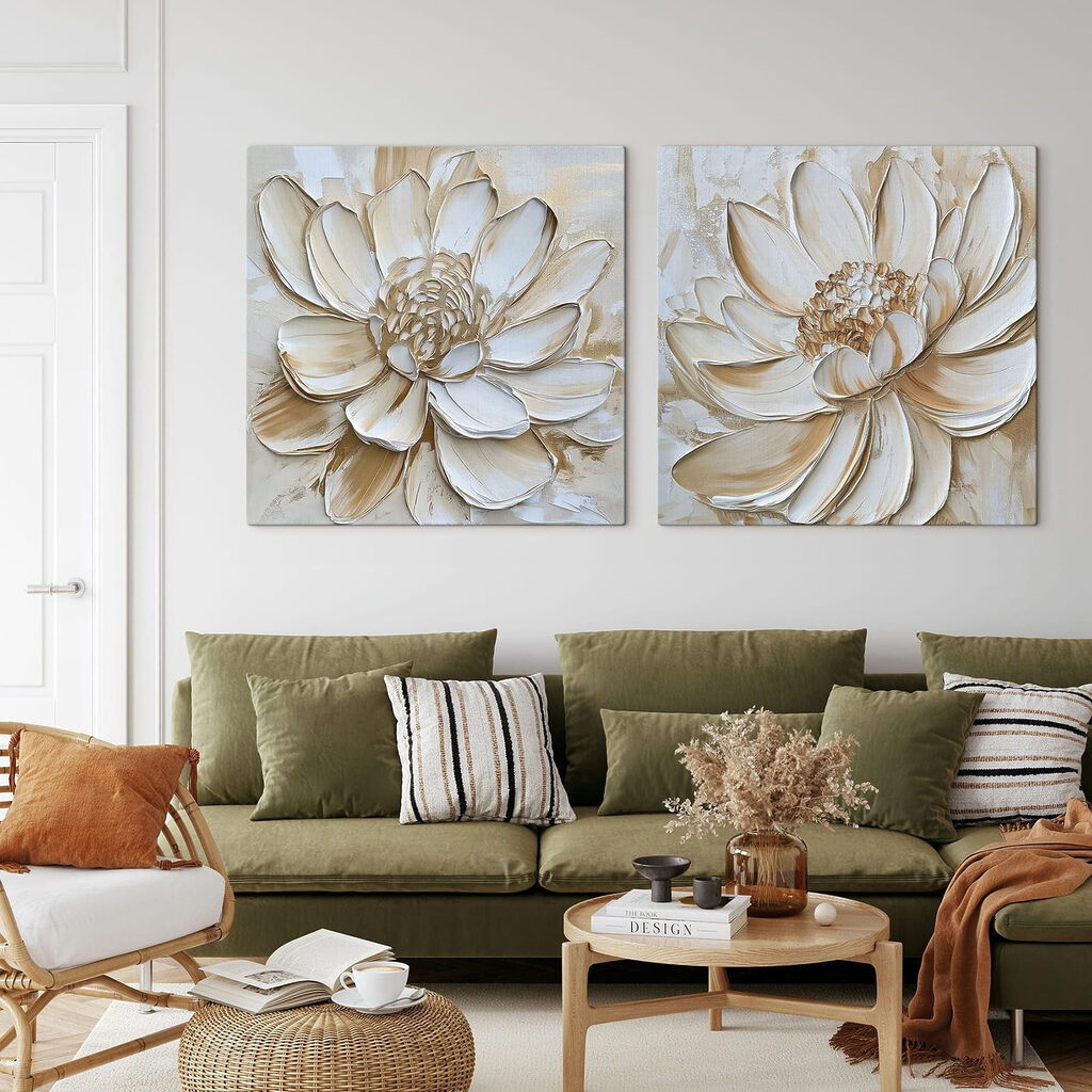 Serene blooms in soft hues Serene blooms in soft hues
