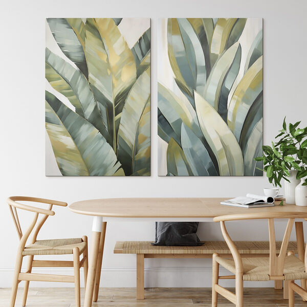 Painting of leaves Painting of leaves