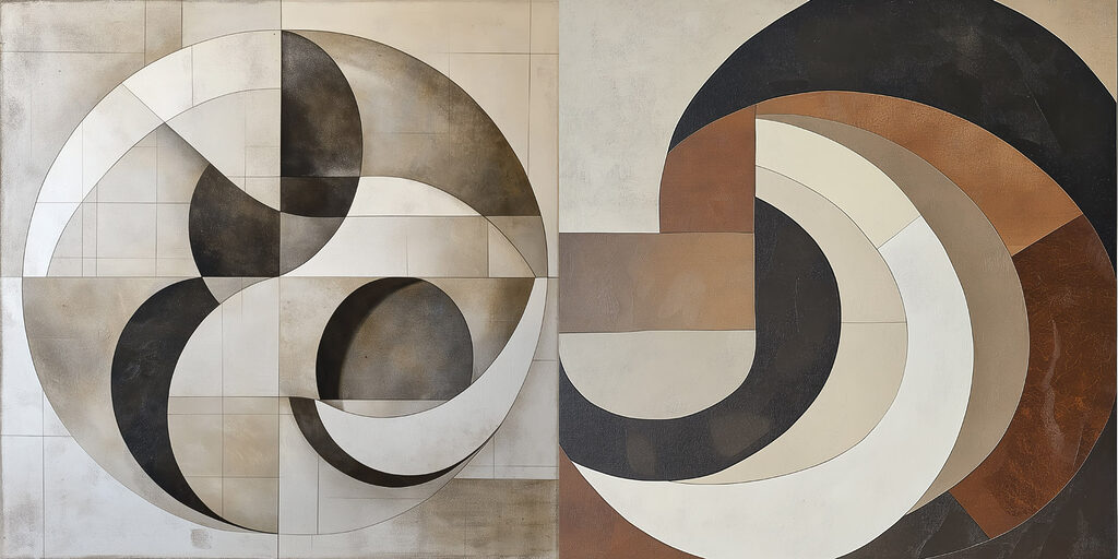 Two pieces of art Two pieces of art