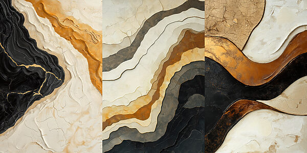Collage of different textures Collage of different textures