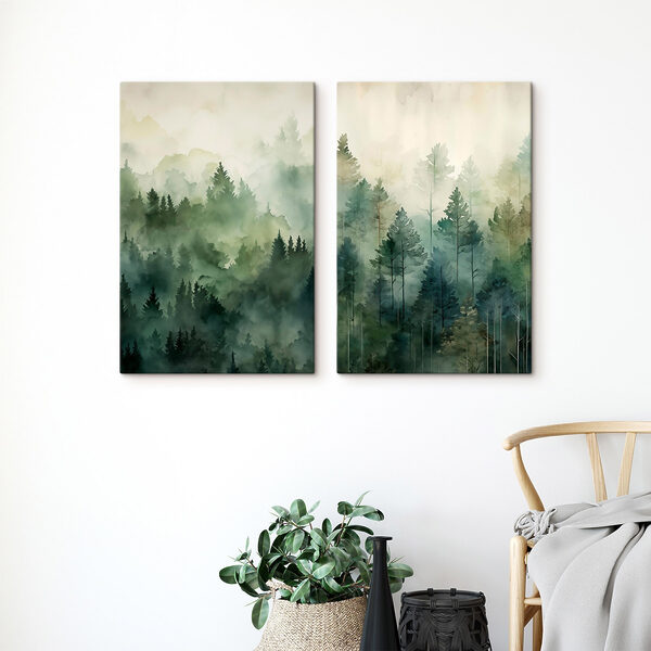 Comparison of a forest Comparison of a forest