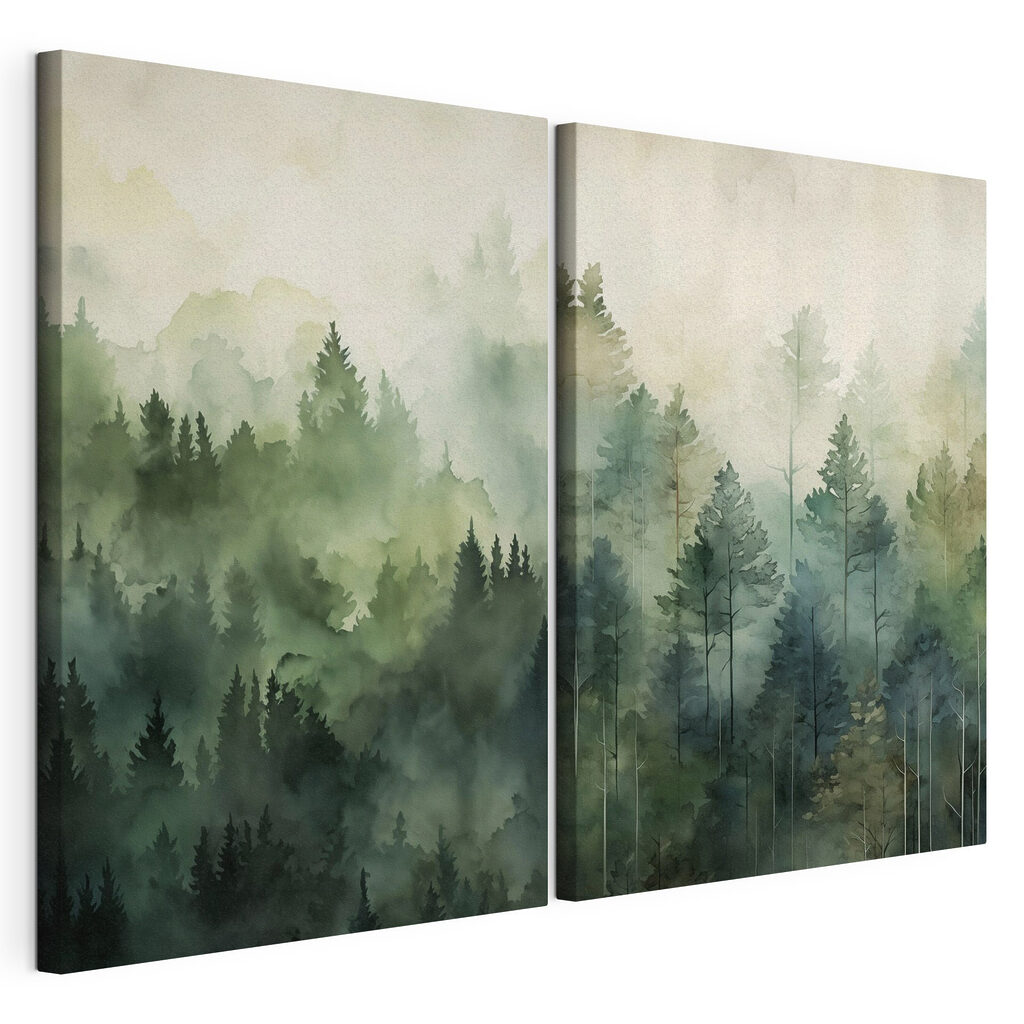 Comparison of a forest Comparison of a forest