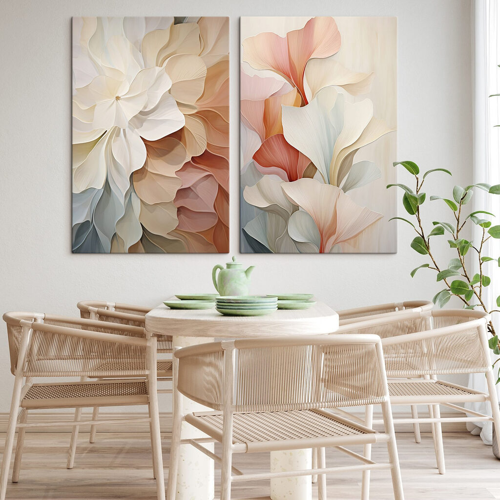 Delicate petals in soft hues Delicate petals in soft hues