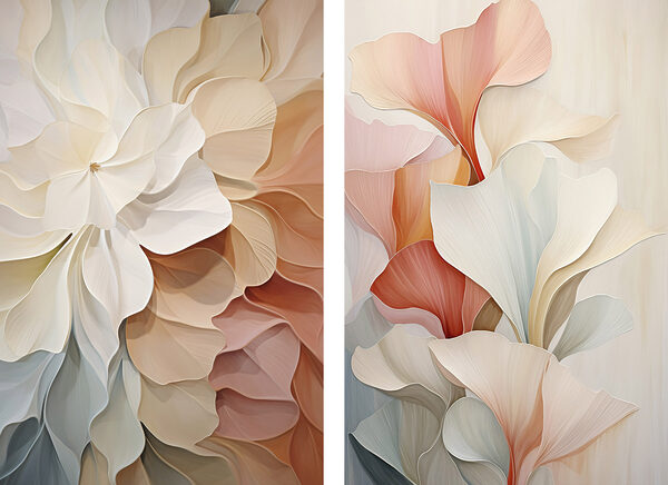Delicate petals in soft hues Delicate petals in soft hues