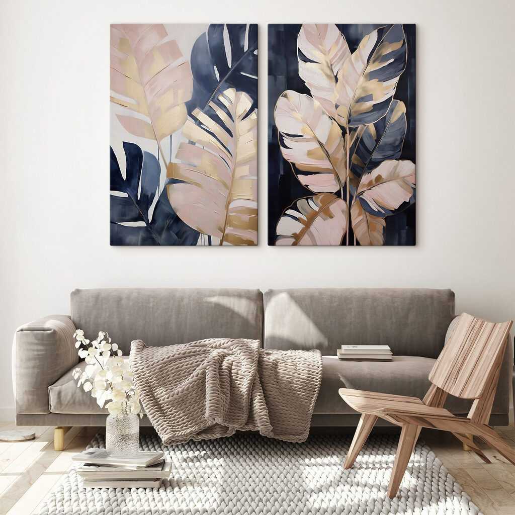 Lush leaves, bold colors unite beautifully Lush leaves, bold colors unite beautifully