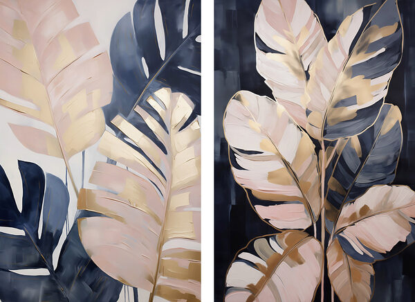 Lush leaves, bold colors unite beautifully Lush leaves, bold colors unite beautifully