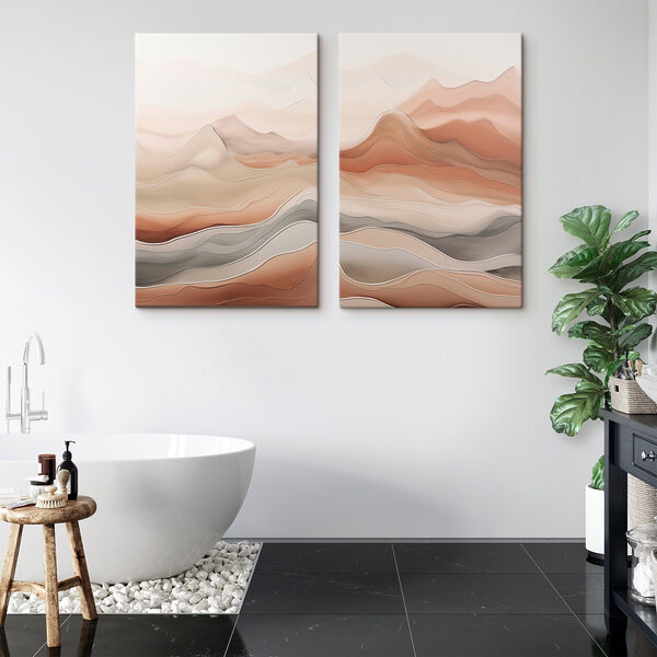 Screenshot of a painting of a desert landscape Screenshot of a painting of a desert landscape