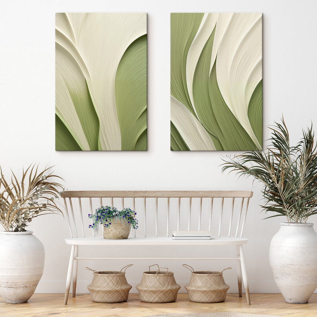 Flowing lines in soft colors Flowing lines in soft colors
