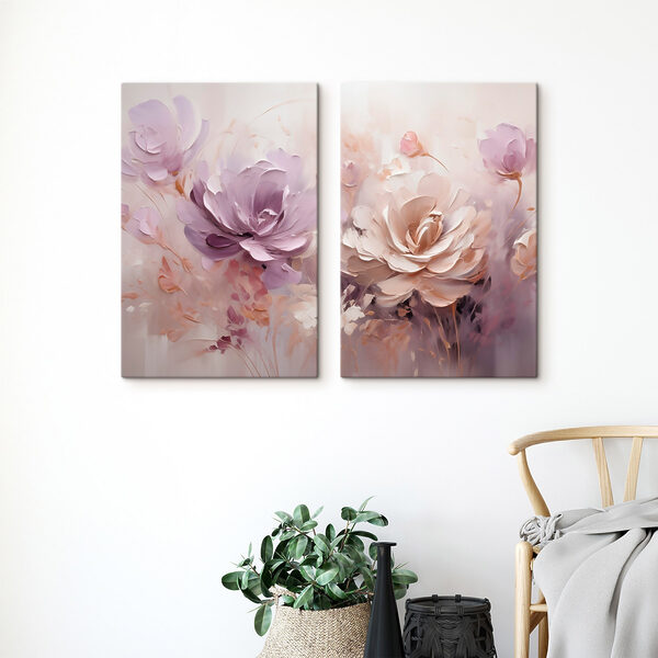Blossoms in soft, dreamy colors Blossoms in soft, dreamy colors