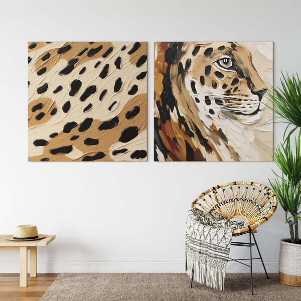 Captivating feline patterns in art Captivating feline patterns in art