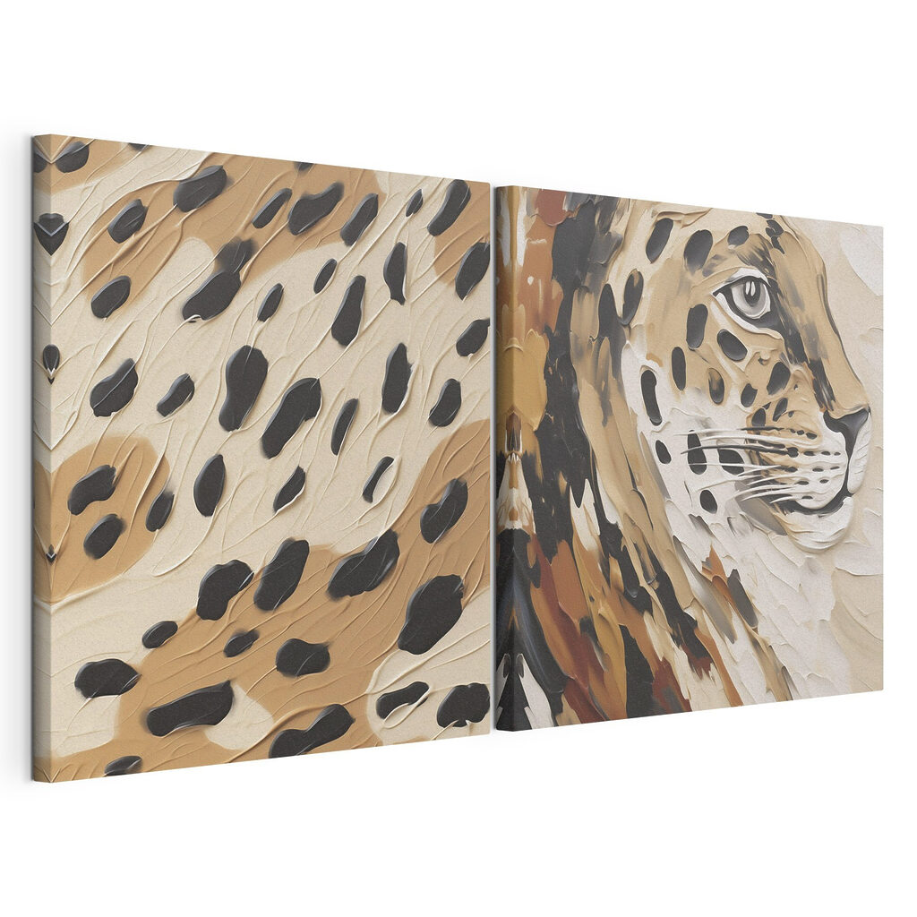 Captivating feline patterns in art Captivating feline patterns in art