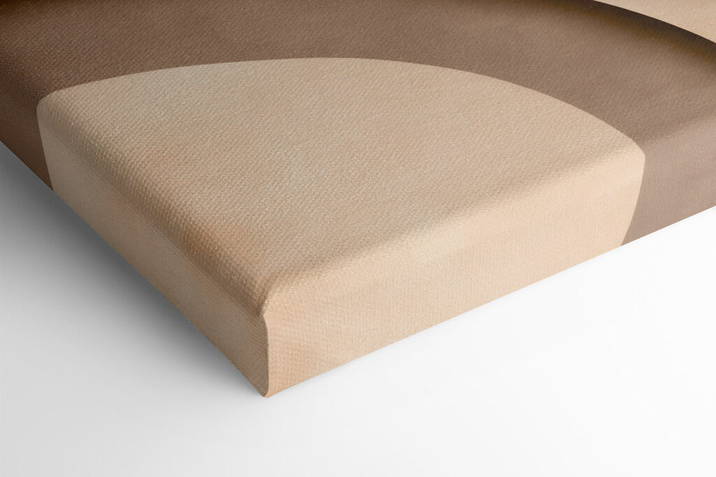 Flowing curves in warm earth tones Flowing curves in warm earth tones