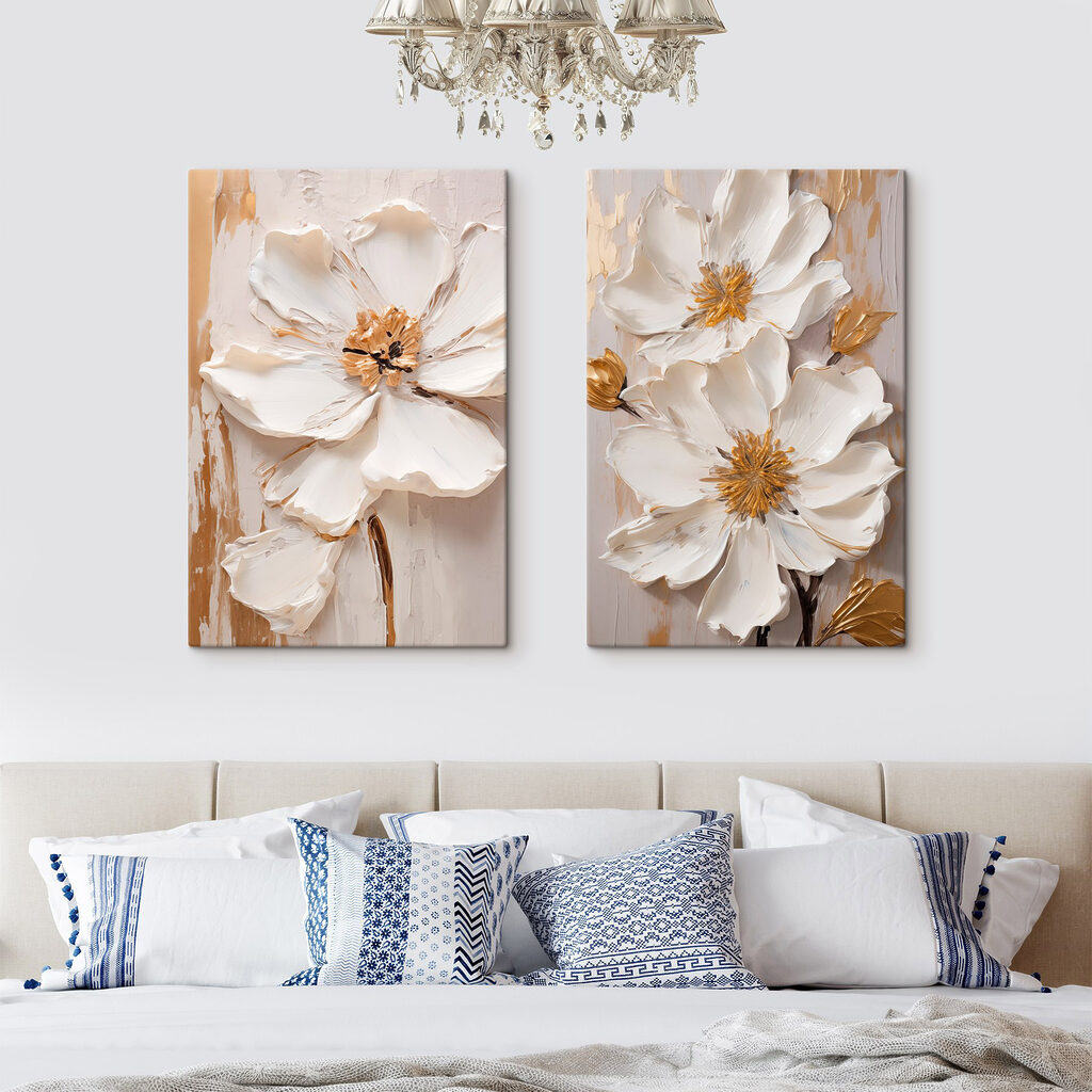Delicate blooms in soft tones Delicate blooms in soft tones