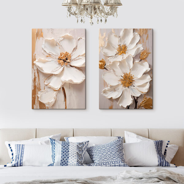 Delicate blooms in soft tones Delicate blooms in soft tones