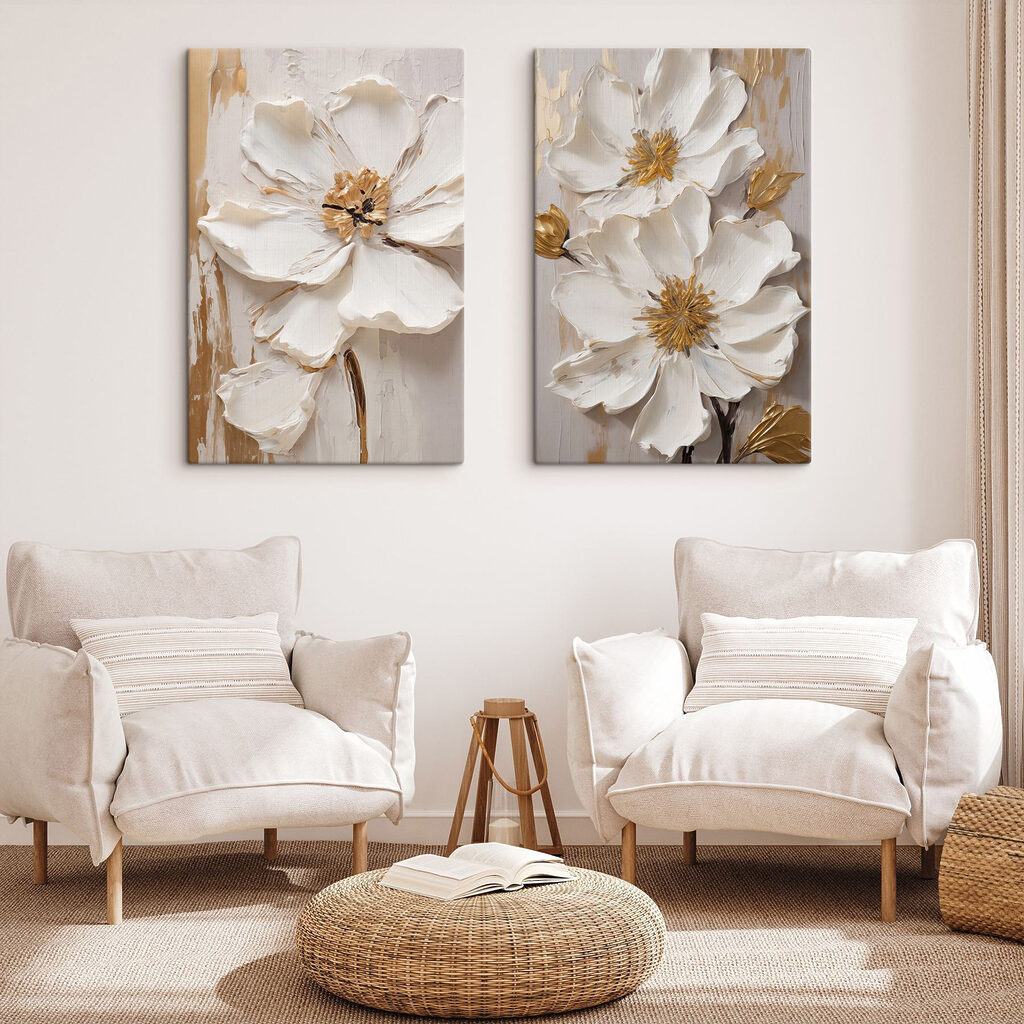 Delicate blooms in soft tones Delicate blooms in soft tones