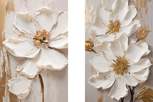 Delicate blooms in soft tones Delicate blooms in soft tones