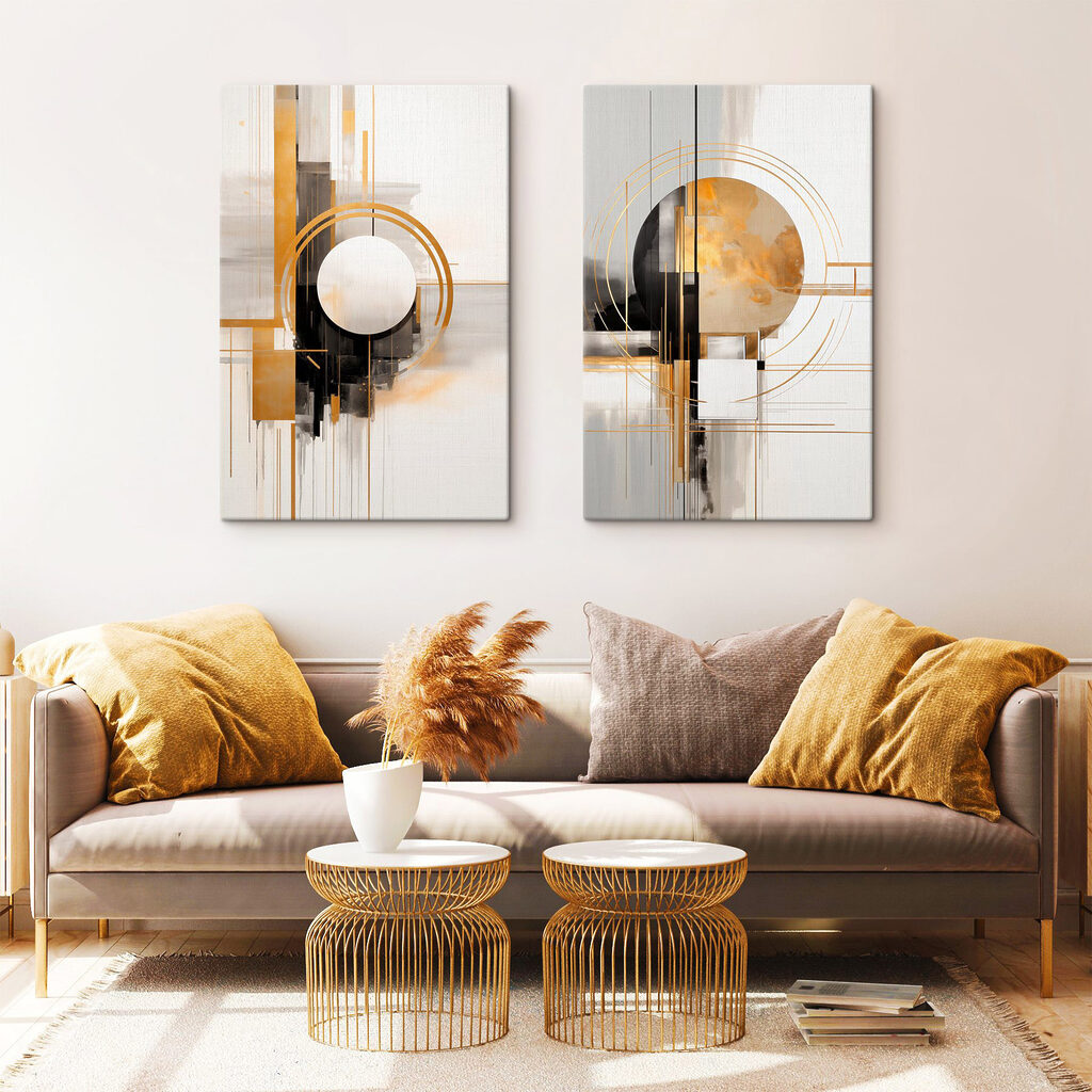 Two pieces of art Two pieces of art