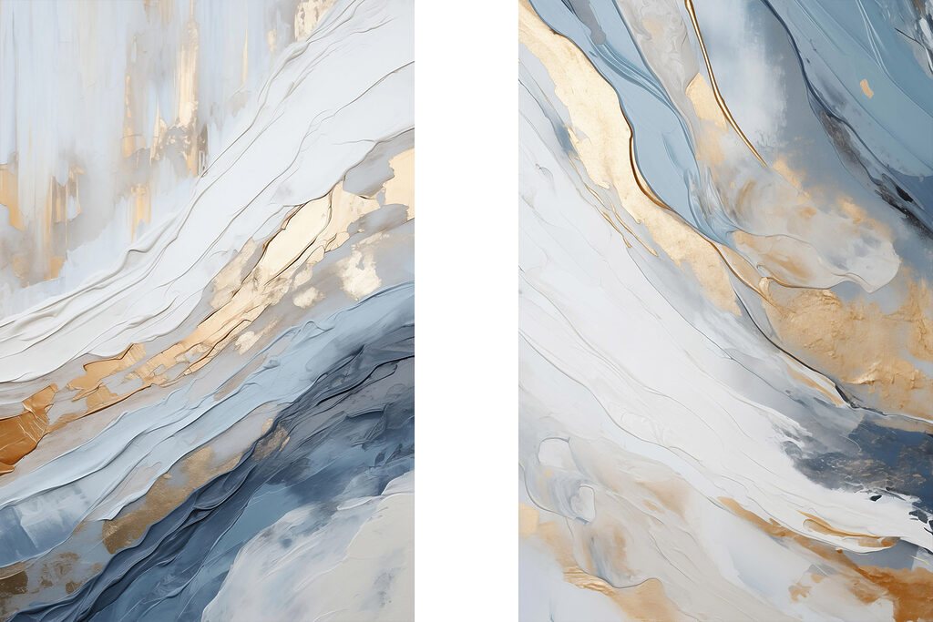 Painting of a mountain Painting of a mountain