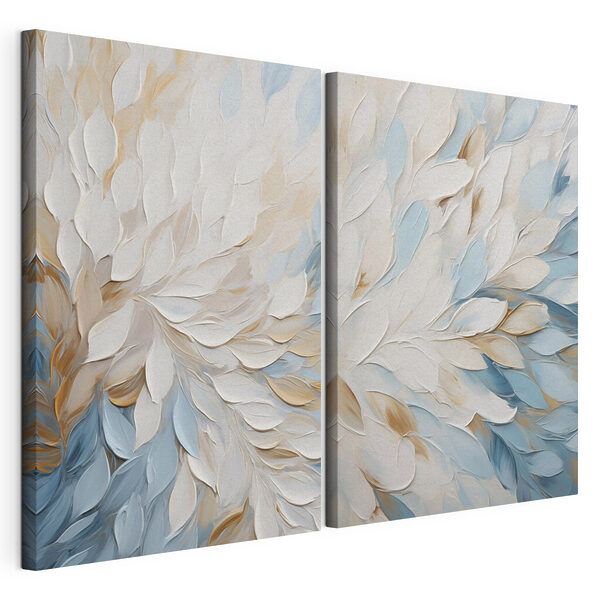 Sanfte Farbtöne aus der Palette der Natur Modularer Leinwanddruck Sanfte Farbtöne aus der Palette der Natur