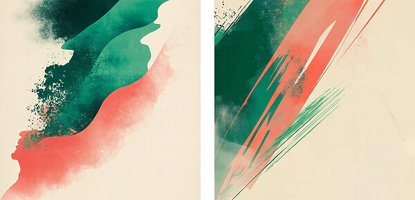 Two different colored backgrounds Two different colored backgrounds