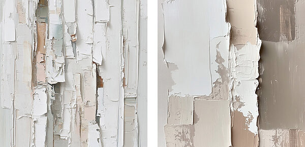 Abstract layers of soft hues Abstract layers of soft hues