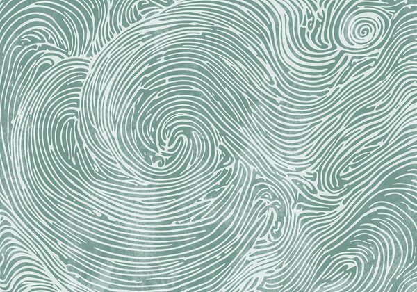Flowing lines in soothing turquoise tones Flowing lines in soothing turquoise tones