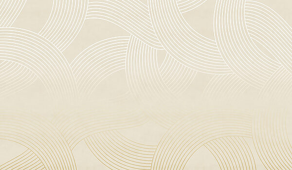 Flowing lines create subtle elegance