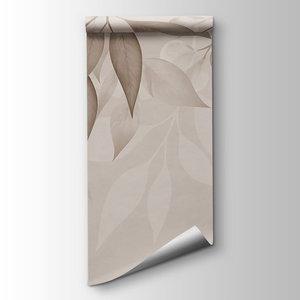 Delicate leaves in soft neutral tones Delicate leaves in soft neutral tones