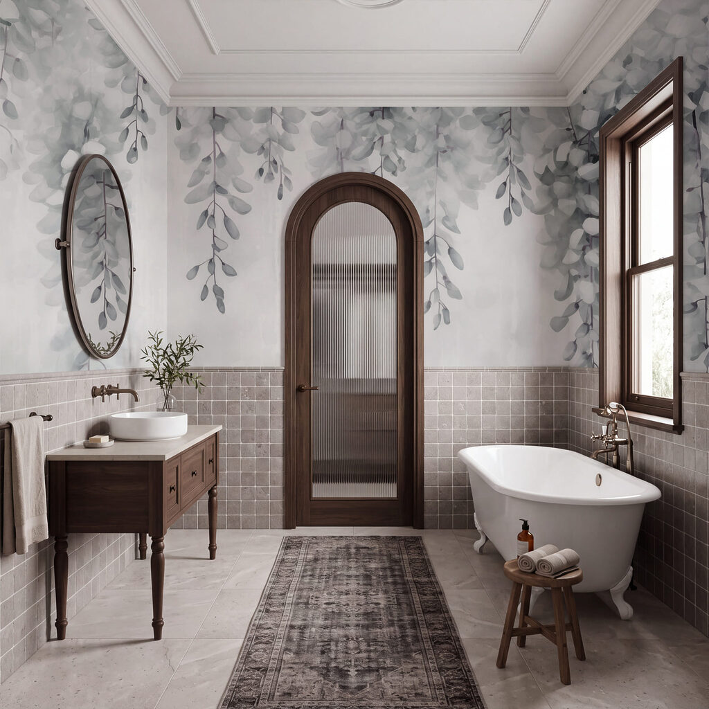 Ruhiges, grünes Design für besinnliche Räume Ruhiges, grünes Design für besinnliche Räume