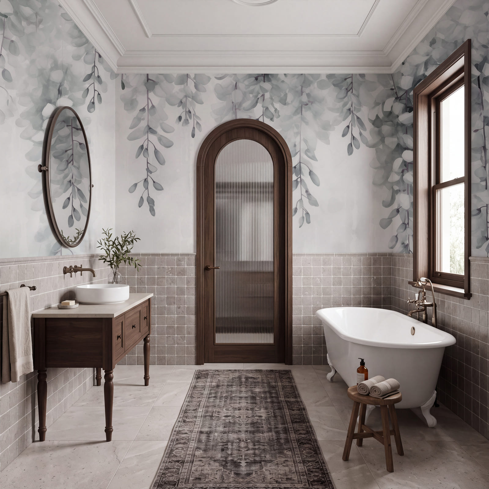 Ruhiges, grünes Design für besinnliche Räume Ruhiges, grünes Design für besinnliche Räume