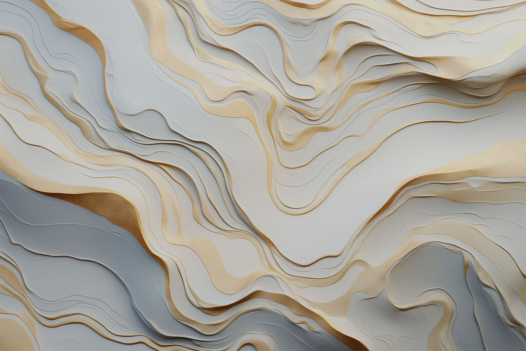 Abstract waves of light tones Abstract waves of light tones