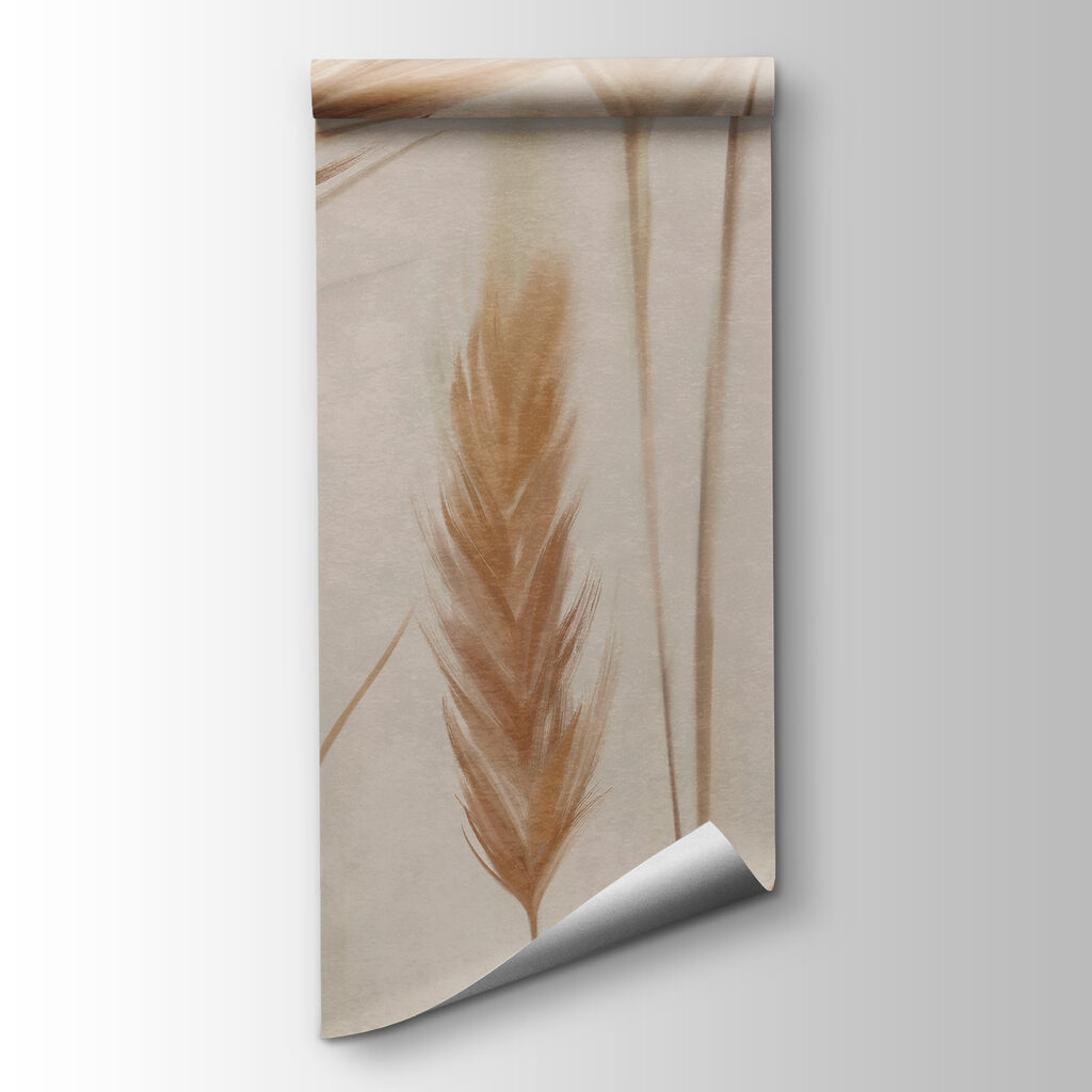 Gentle grasses sway in soft light