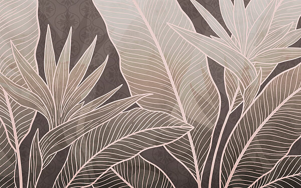 Soft hues in botanical elegance