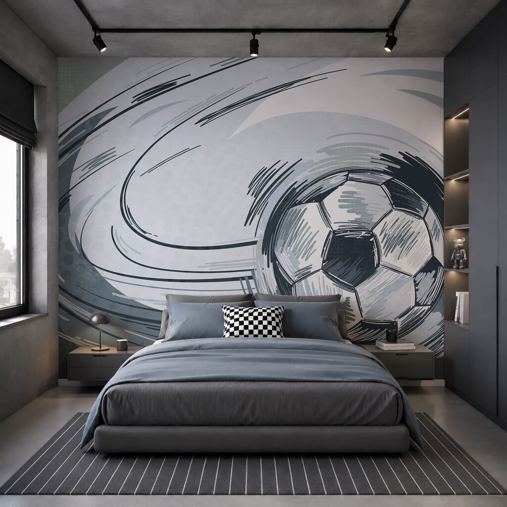 Fußball in einem Tornado Fußball in einem Tornado