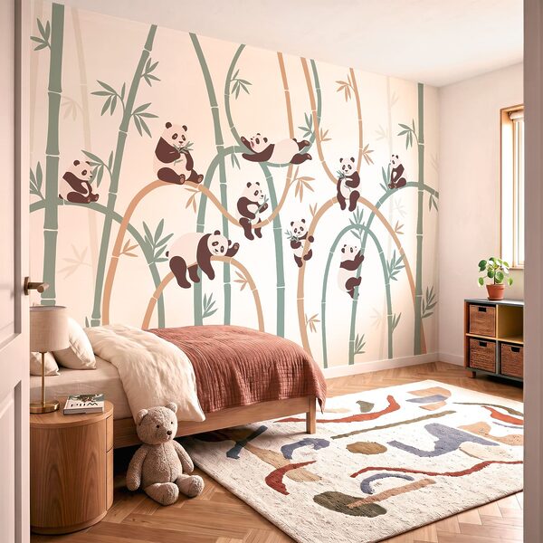 Pandas auf einem Baum Pandas auf einem Baum