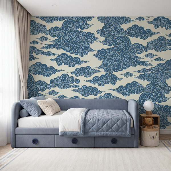 Muster aus Wolken und Wirbeln Muster aus Wolken und Wirbeln
