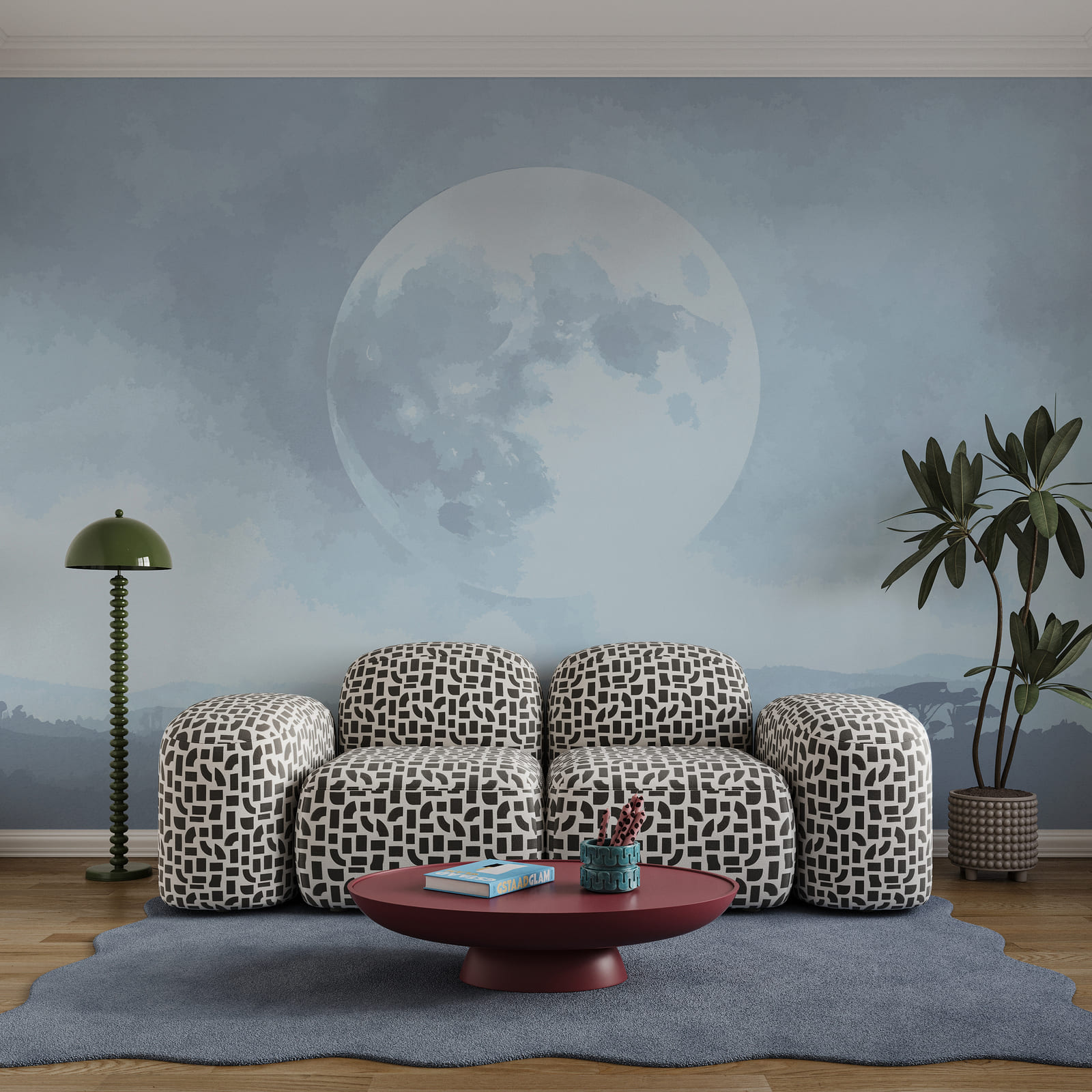 Der Mond am Himmel Der Mond am Himmel