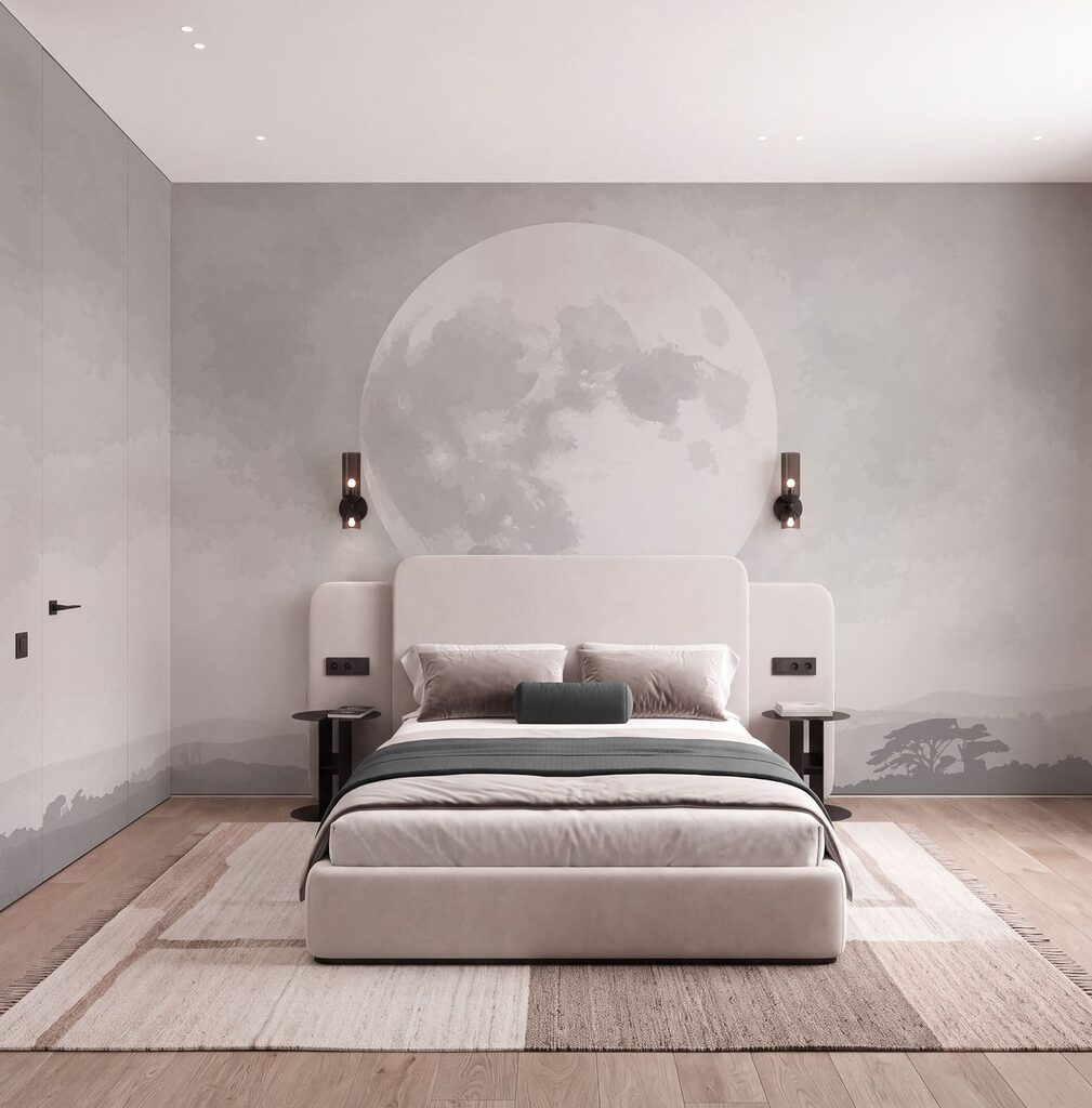 Der Mond am Himmel Der Mond am Himmel