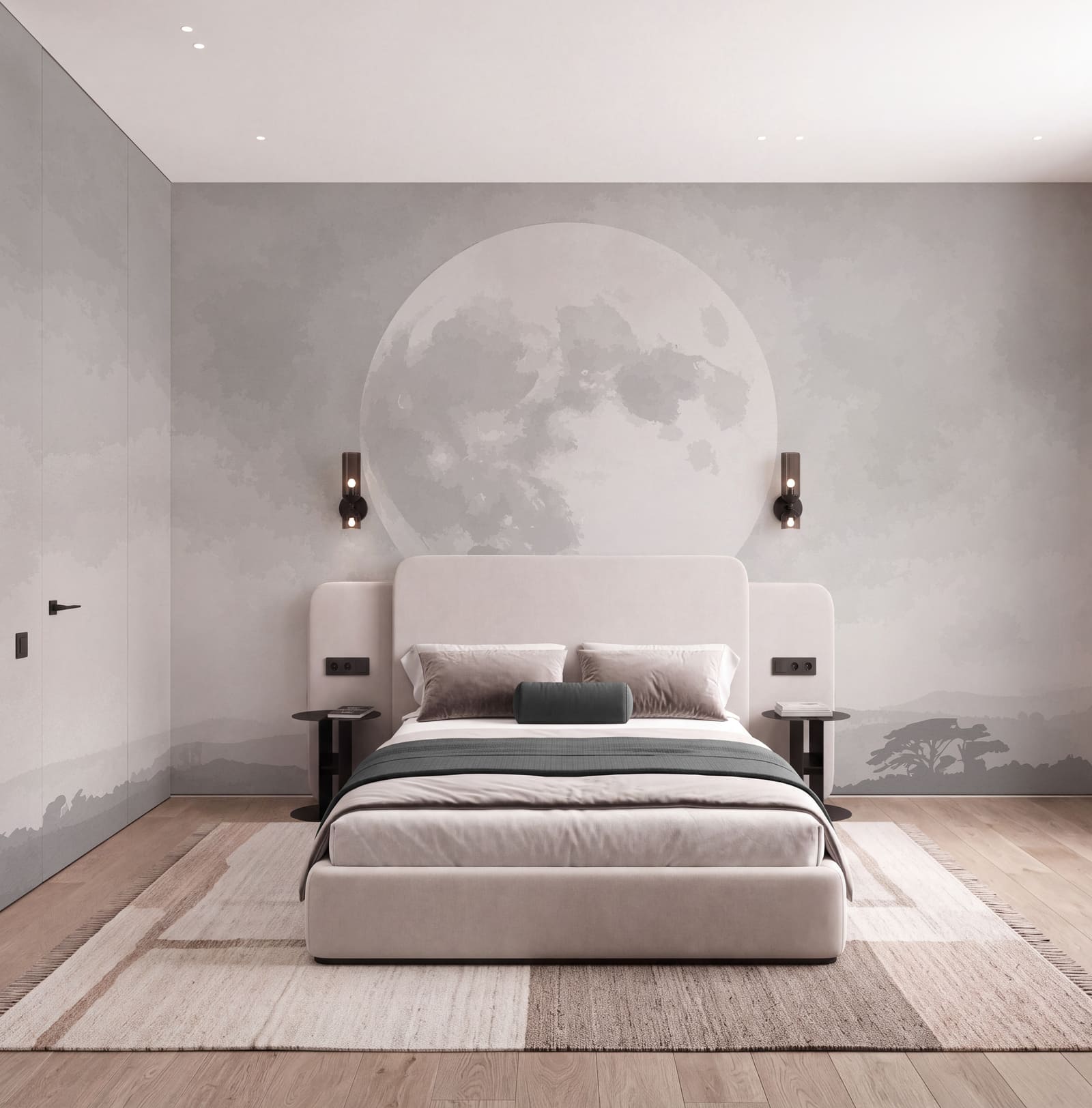 Der Mond am Himmel Der Mond am Himmel