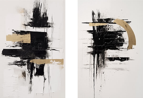 Bold contrasts create striking visual impact