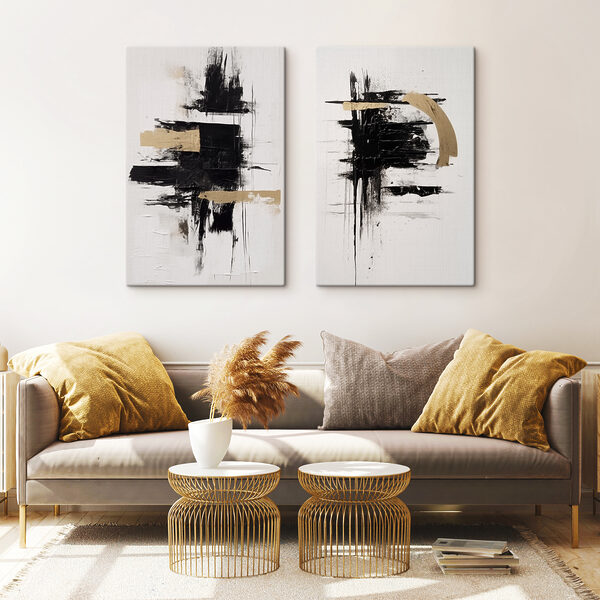 Bold contrasts create striking visual impact