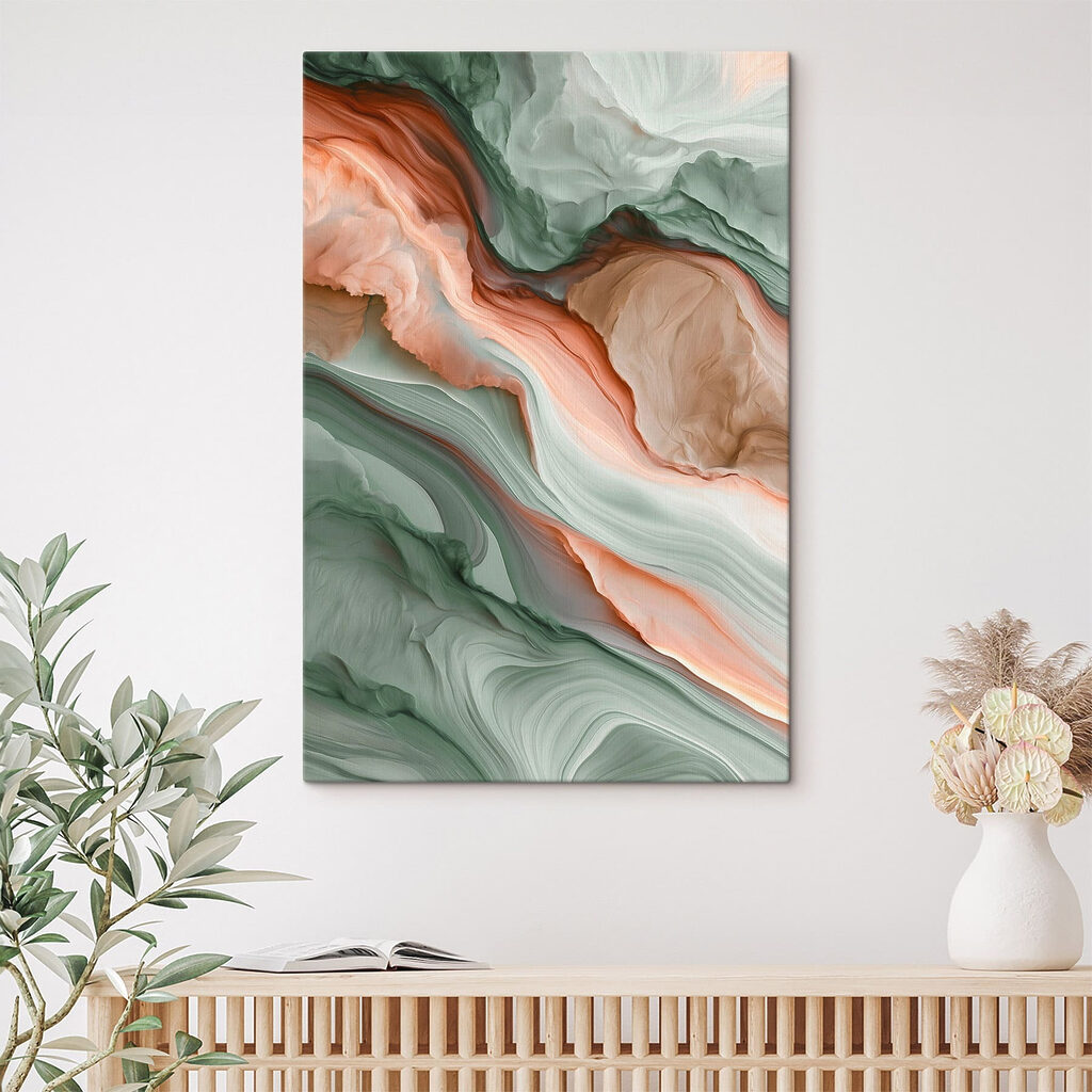 Soft swirls of earthy colors Soft swirls of earthy colors