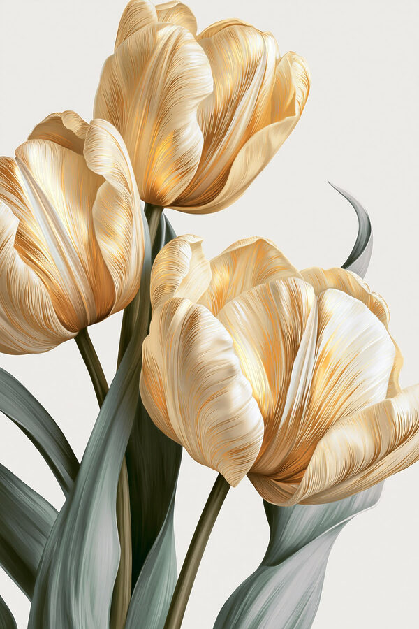 Delicate blooms in soft hues Delicate blooms in soft hues