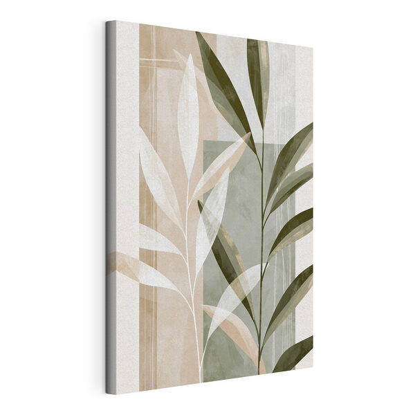 Wandbilder Von der Natur inspiriertes abstraktes botanisches Design