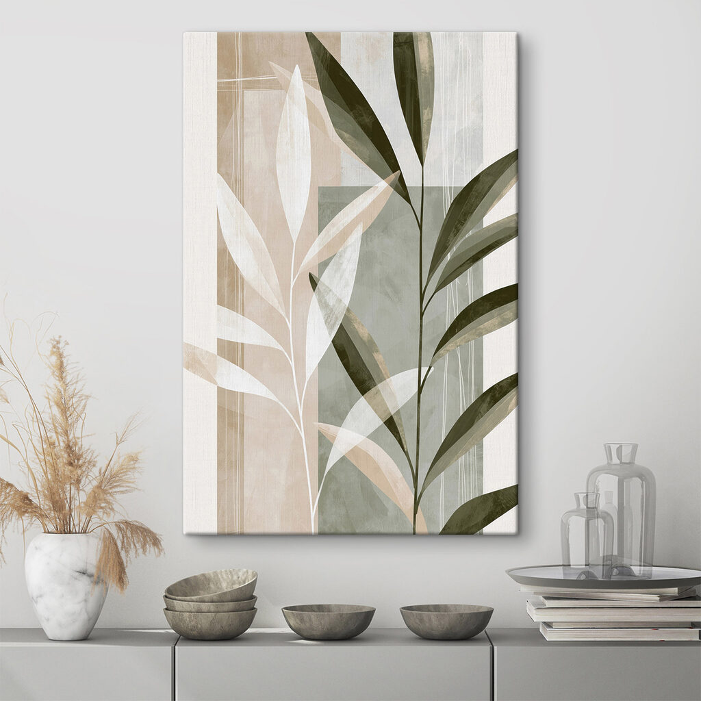 Nature-inspired abstract botanical design Nature-inspired abstract botanical design